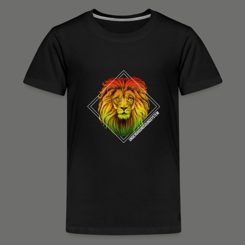LION HEAD - UNDERGROUNDSOUNDSYSTEM - Teenager Premium T-Shirt