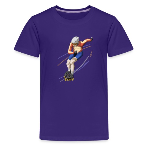 speedskating - Teenager Premium T-Shirt