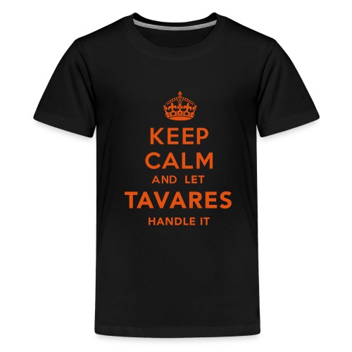 Keep Calm Tavares - Premium-T-shirt tonåring