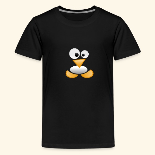 Pinguino vizco - Camiseta premium adolescente