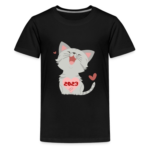 Chat 2023 - T-shirt Premium Ado