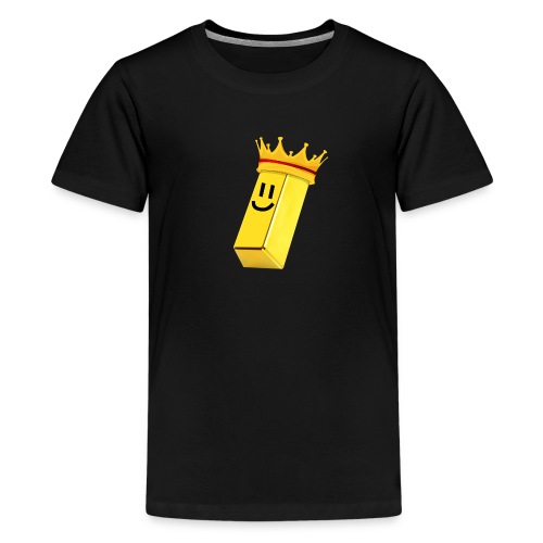 guldleo21 - Kungakrona - Premium-T-shirt tonåring