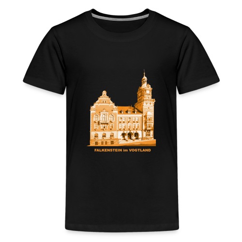 Falkenstein Rathaus Vogtland Sachsen - Teenager Premium T-Shirt