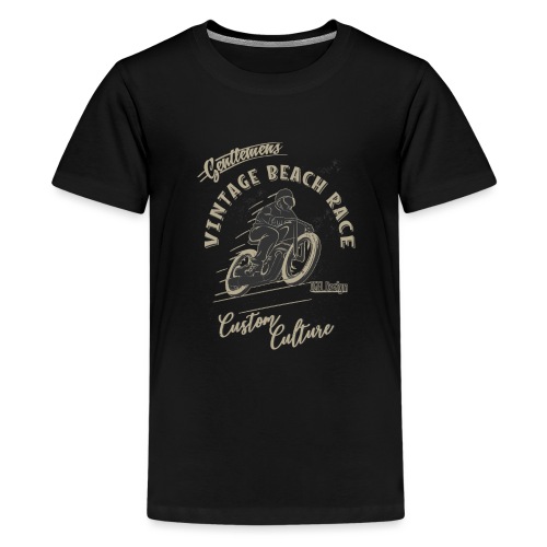 Gentlemans Beach Race New - Teenage Premium T-Shirt