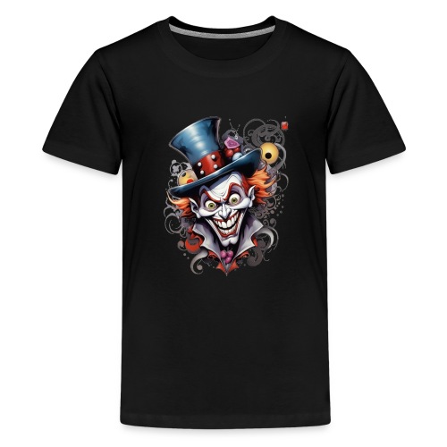 Creepy Clowns - Teenager Premium T-Shirt