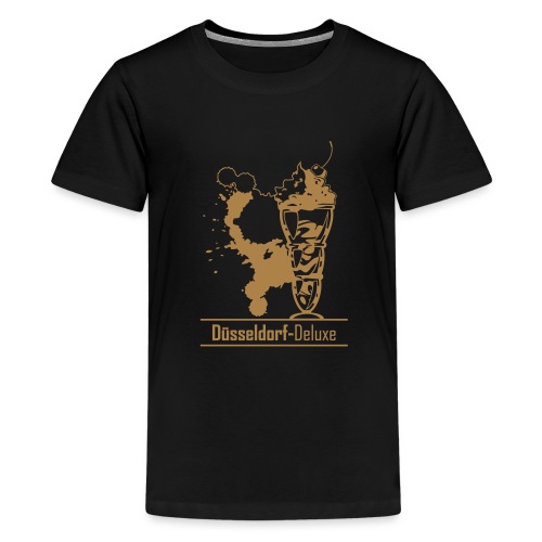Düsseldorf Deluxe Eisbecher T-shirt Motiv - Teenager Premium T-Shirt