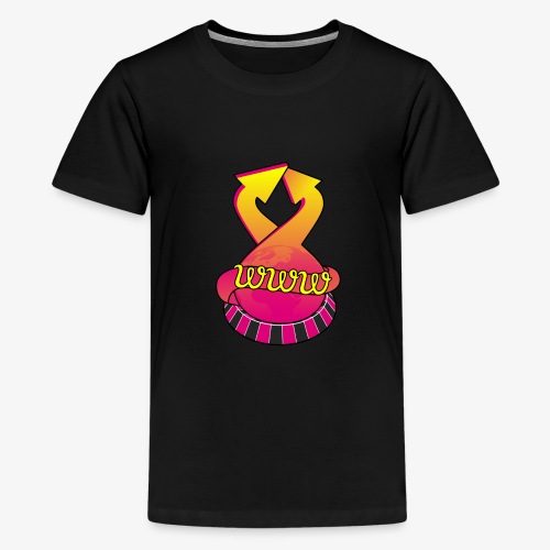 UrlRoulette Logo - Teenager Premium T-Shirt
