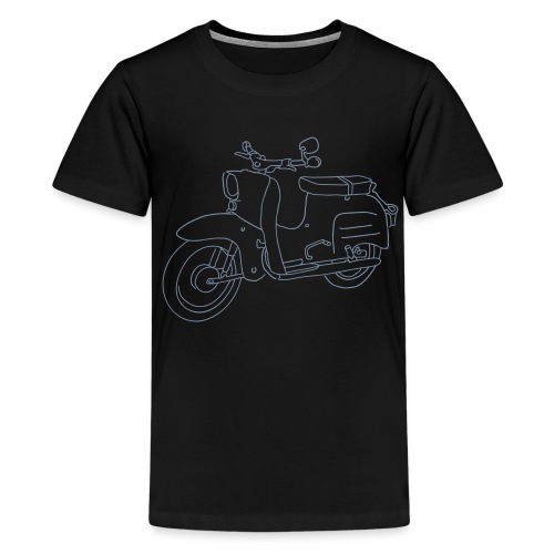 Motorroller, Moped Schwalbe - Teenager Premium T-Shirt