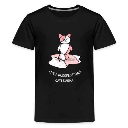 CATS KARMA - Teenager Premium T-Shirt
