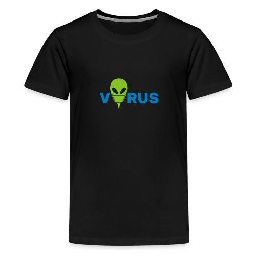 Alien Virus - Teenage Premium T-Shirt