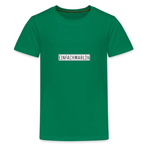 EinfachMarlon Logo - Teenager Premium T-Shirt