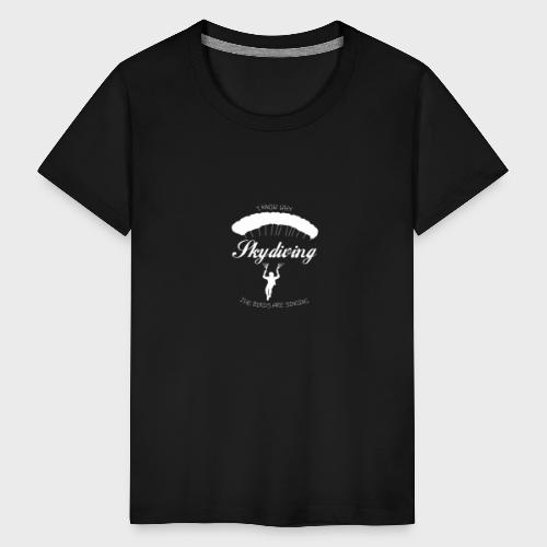 Vintage Skydiver - Teenager Premium T-Shirt