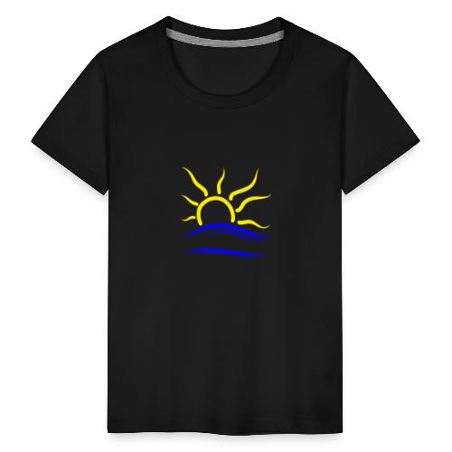 Símbolo naturista original - Camiseta premium adolescente