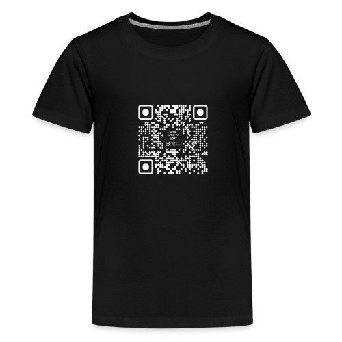 QR The New Internet Should not Be Blockchain Based W - Teenage Premium T-Shirt