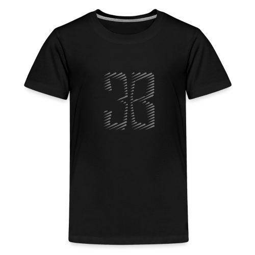 3B Logo meteorite - Teenage Premium T-Shirt