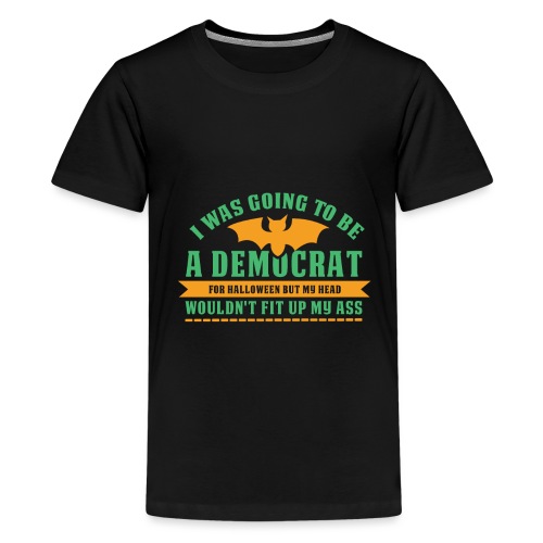 Ich wollte ein Demokrat zu Halloween sein - Teenager Premium T-Shirt