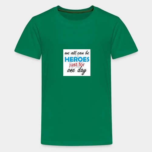 GHB Jeder kann ein Held sein 190320183w - Teenager Premium T-Shirt