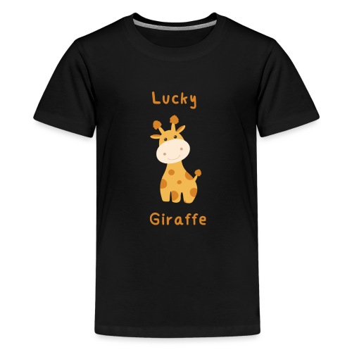Lucky Giraffe - Koszulka młodzieżowa Premium