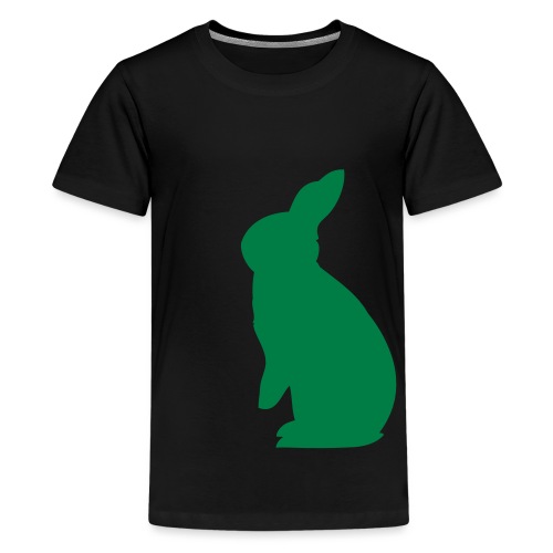 Rex Hase Kaninchen Häschen Rasse Langohr Nager - Teenager Premium T-Shirt