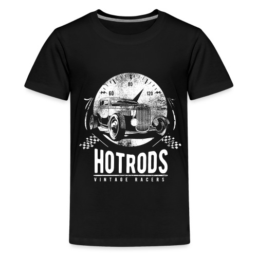 American Hotrod vintage racer Oldtimer Musclecar - Teenager Premium T-Shirt