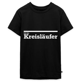 Ich bin Kreisläufer Handball Geschenkidee - Teenager Premium Bio T-Shirt - Schwarz - Vorne - AI Model Teenager Male light (155cm)