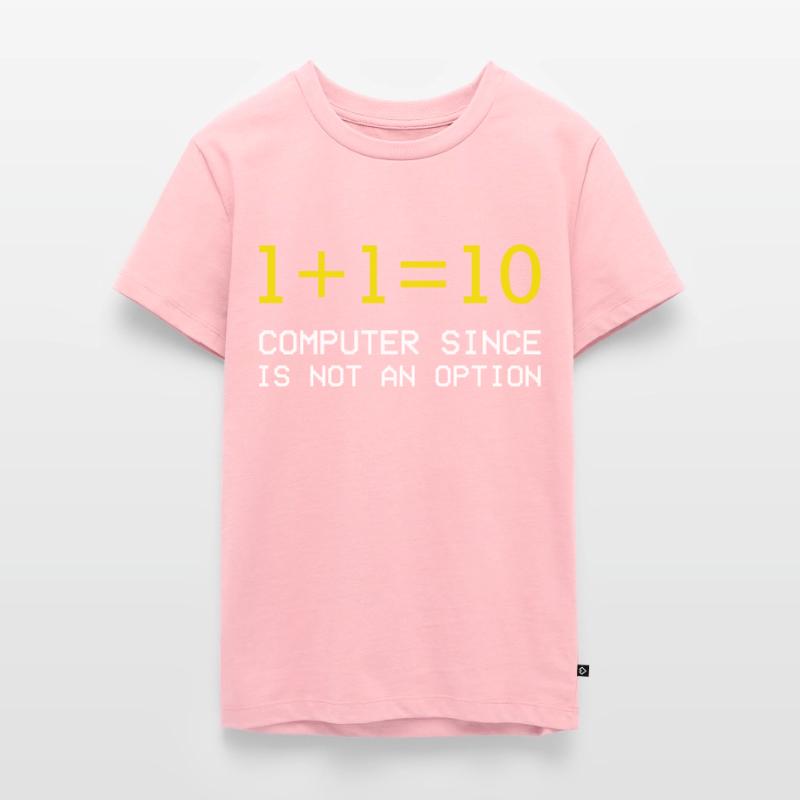 Computer Informatik Programieren Teenager Premium Bio T-Shirt