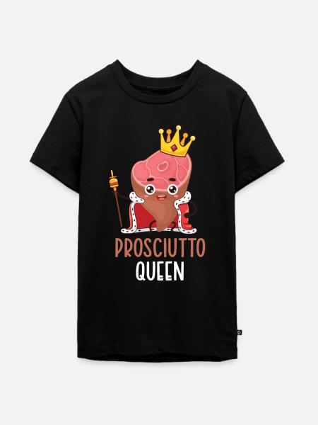 Schinken - Teenager Premium Bio T-Shirt - Schwarz