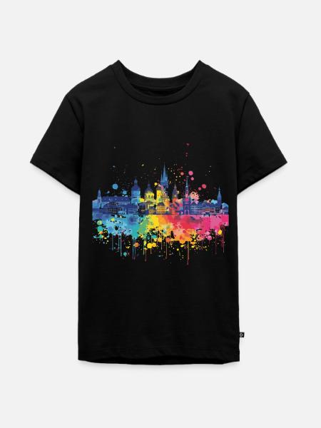 Sundern (Sauerland) - Teenager Premium Bio T-Shirt - Schwarz