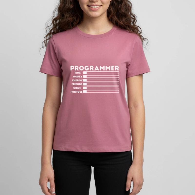Programmierer Nerd computer HTML Teenager Premium Bio T-Shirt
