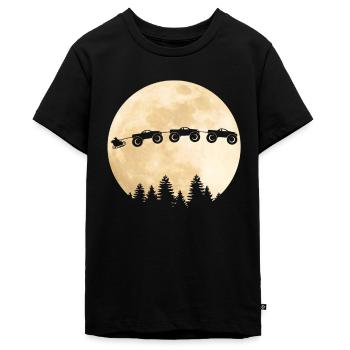 E.T. Monster Trucks Sleigh Ride Adventure - T-shirt Premium bio Ado - noir - Devant - AI Model Teenager Male light (155cm)