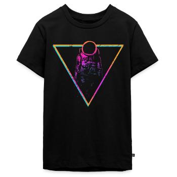 Astronaut - Teenager Premium Bio T-Shirt - Schwarz - Vorne - AI Model Teenager Male light (155cm)