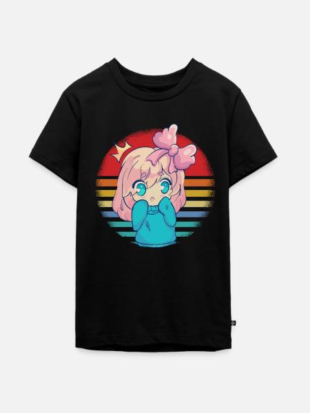 Anime - Teenager Premium Bio T-Shirt - Schwarz