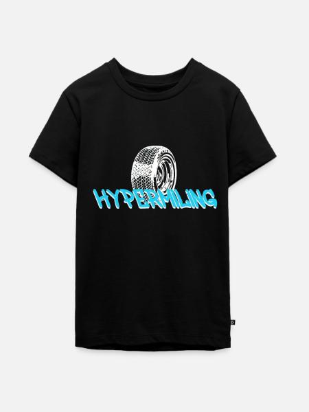 Hypermiling - Teenager Premium Bio T-Shirt - Schwarz