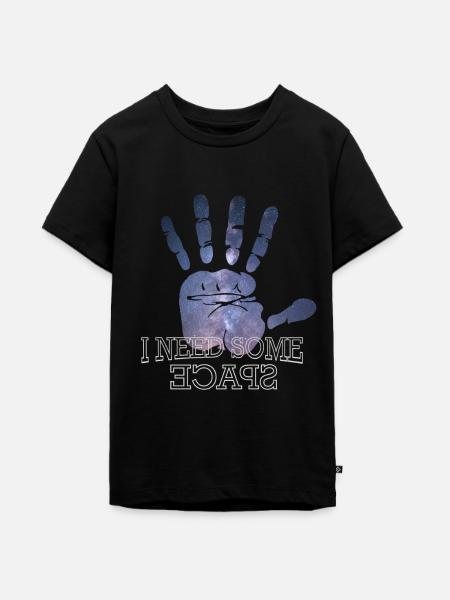 I Need Some Space - Teenager Premium Bio T-Shirt - Schwarz