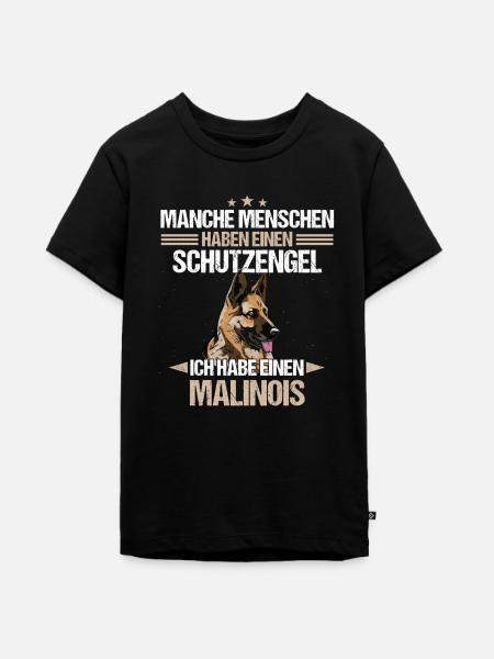 Malinois Hund Hundehalter - Teenager Premium Bio T-Shirt - Schwarz