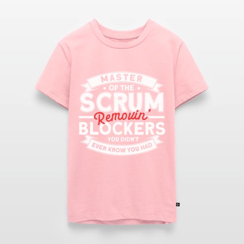 Git Developer Scrum Master Programmer Gift Teenager Premium Organic T-Shirt