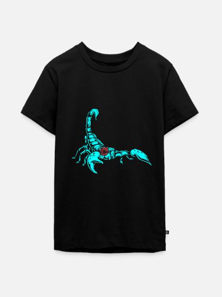 Skorpion Sternzeichen Astrologie - Teenager Premium Bio T-Shirt - Schwarz
