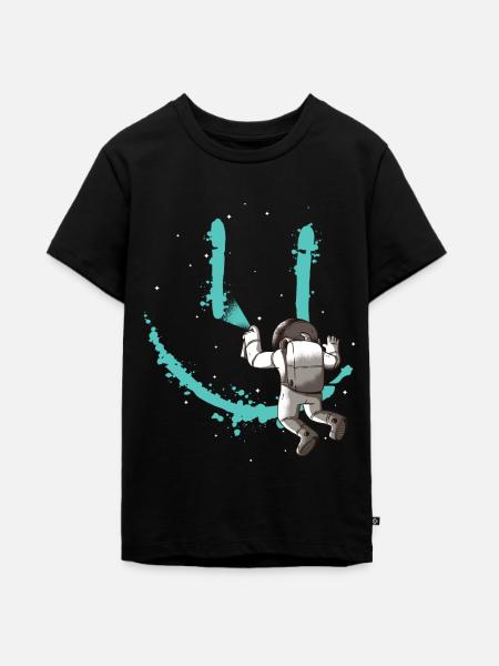 Astronaut - Teenager Premium Bio T-Shirt - Schwarz