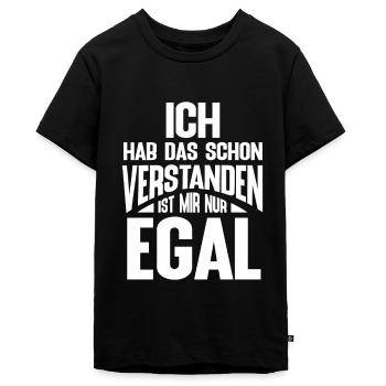 Teenager Geburtstag Weihnachten Sarkasmus Geschenk - Teenager Premium Bio T-Shirt - Schwarz - Vorne - AI Model Teenager Male light (155cm)