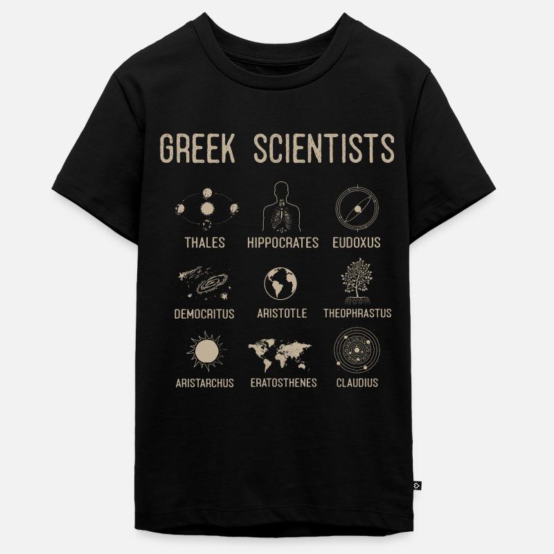 Grecs, grecs - T-shirt Premium bio Ado - noir