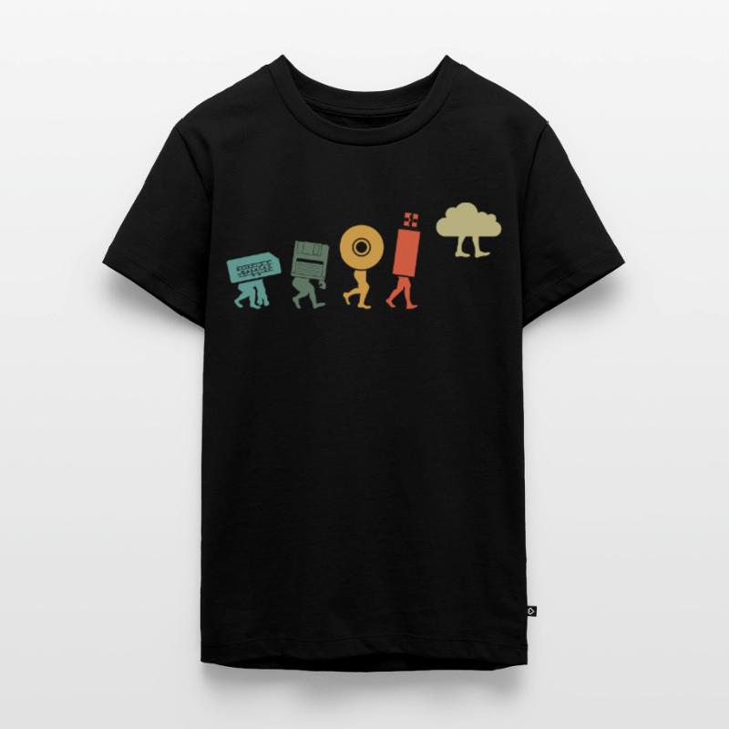 Cloud Computing, Programmer Nerd Teenager Premium Organic T-Shirt