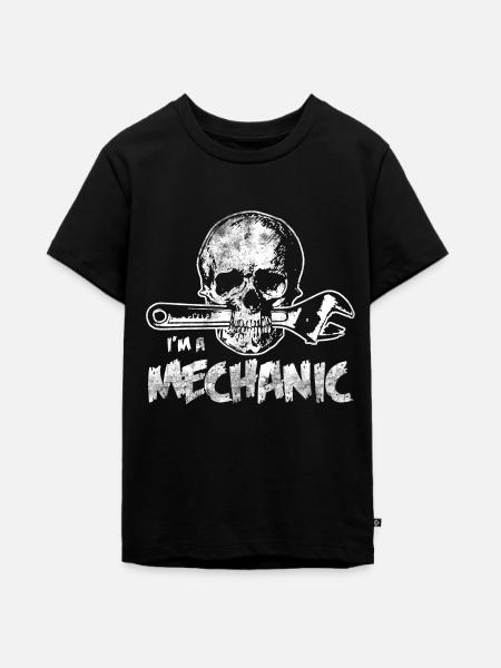 Mechaniker - Teenager Premium Bio T-Shirt - Schwarz