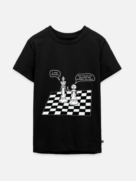 Schachmatt - Teenager Premium Bio T-Shirt - Schwarz