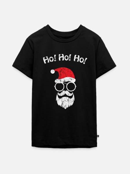 Weihnachten - Teenager Premium Bio T-Shirt - Schwarz