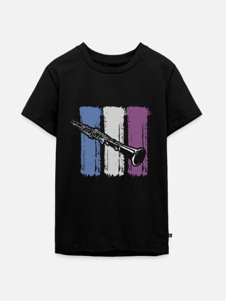 klarinette - Teenager Premium Bio T-Shirt - Schwarz