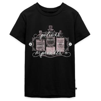 Harry Potter Potions Magiques - T-shirt Premium bio Ado - noir - Devant - AI Model Teenager Male light (155cm)