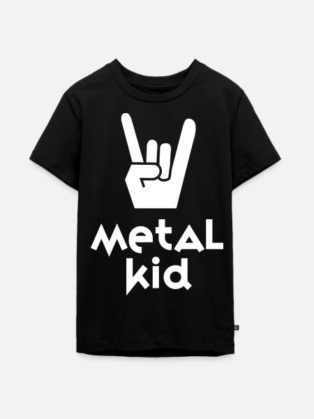 Metal Fork - Teenager Premium Bio T-Shirt - Schwarz