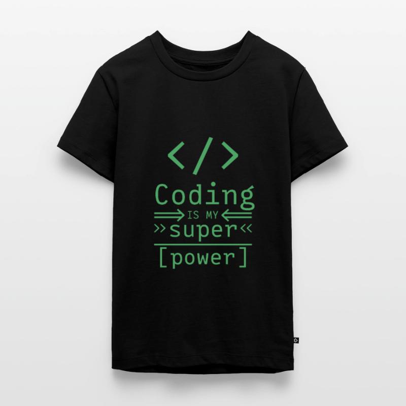 Programmer software Coder codeur T-shirt Premium bio Ado
