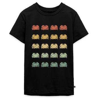 Krabbe - Teenager Premium Bio T-Shirt - Schwarz - Vorne - AI Model Teenager Male light (155cm)