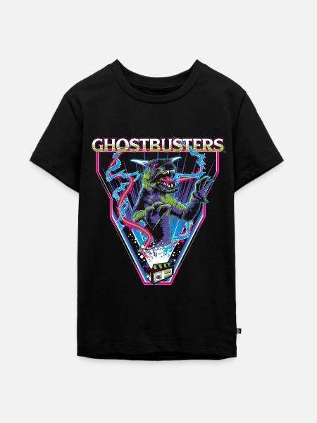 Ghostbusters Zuul Neon - Teenager Premium Bio T-Shirt - Schwarz
